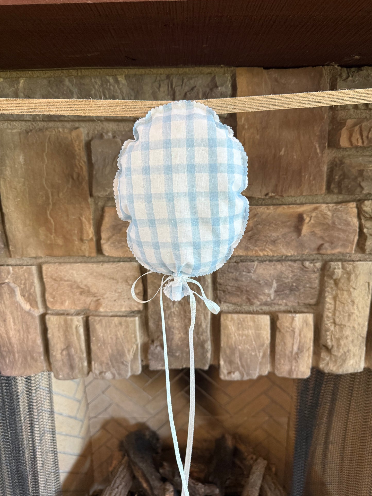 Fabric Ballon Birthday Banner Sewing Pattern